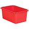 Teacher Created Resources Storage Bin, Plastic, Red, 6 PK 20385 - alternate 2